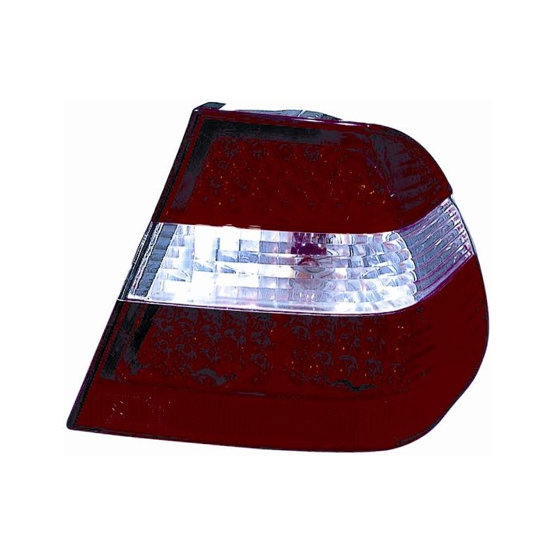 KIT FANALE POSTERIORE ESTERNO BIANCO ROSSO LED Bmw SERIE 3 E46 BERLINA TOURING dal 2001 al 2004 KIT FANALE POSTERIORE ESTERNO BIANCO ROSSO LED Bmw SERIE 3 E46 BERLINA TOURING dal 2001 al 2004