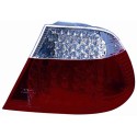 KIT FANALE POSTERIORE BIANCO ROSSO A LED Bmw SERIE 3 E46 COUPE' CABRIO dal 1999 al 2001