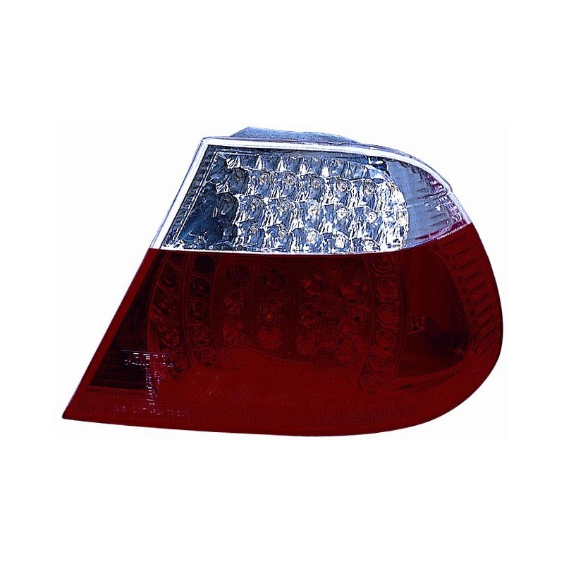 KIT FANALE POSTERIORE BIANCO ROSSO A LED Bmw SERIE 3 E46 COUPE' CABRIO dal 1999 al 2001 KIT FANALE POSTERIORE BIANCO ROSSO A LED Bmw SERIE 3 E46 COUPE' CABRIO dal 1999 al 2001