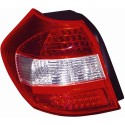 KIT FAN. Posteriore A LED BIANCO-ROSSO Bmw SERIE 1 dal 2004 al 2007