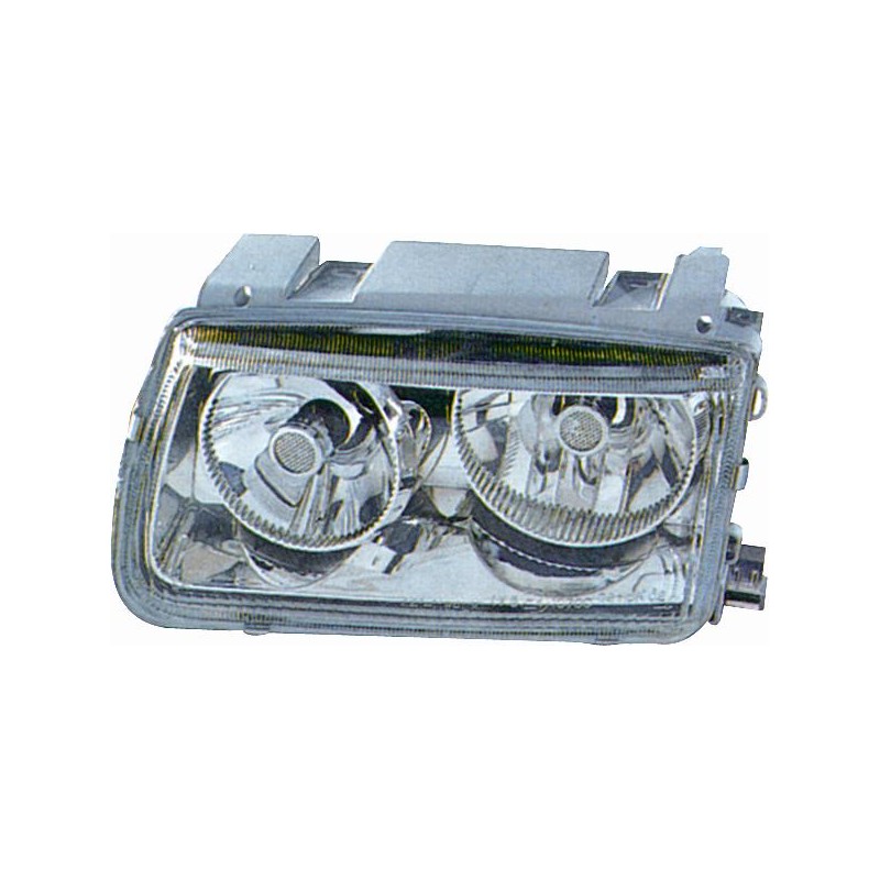 KIT PROIETTORE 2 PARABOLE CON FANALE CRYSTAL Volkswagen POLO dal 1994 al 1999