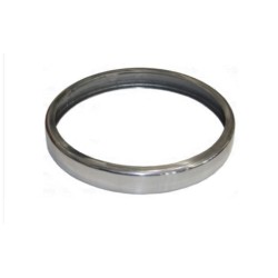 CORNICE FARO CROMATA STRETTA IN ALLUMINIO Fiat 500 D dal 1964 al 1965