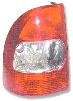 Fanale Posteriore Bianco-rosso Sinistro Fiat Siena - Strada Pick-up Dal 2005 Al 2012