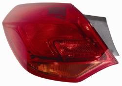 Fanale Posteriore Est. Rosso Sinistro Opel Astra J Dal 2010 Al 2015