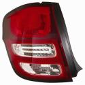 Fanale Posteriore Bianco - Rosso Destro Citroen C3 Dal 2009