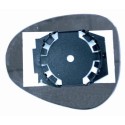 Piastra Specchietto Sinistro per LANCIA Y dal 2010 al 2011