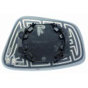 Piastra Specchietto Sinistro per Volkswagen UP dal 2012 al 2016
