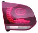 Fanale Posteriore Interno Bianco Rosso Scuro A Led Destro Volkswagen Golf Vi Dal 2008 Al 2012