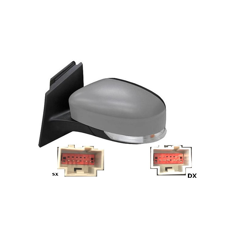 RETROVISORE ELETT. TERM. C/FANALINO SX Ford FOCUS dal 2011 al 2013
