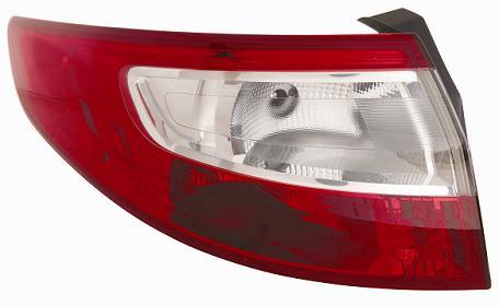 Fanale Posteriore Esterno Bianco- Rosso Destro Renault Fluence Dal 2010 Al 2012