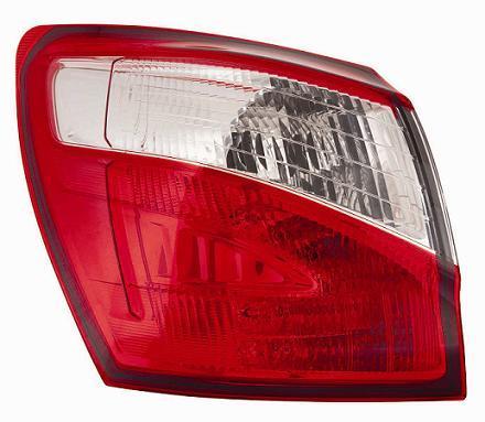 Fanale Posteriore Est. Py21w/led Bianco- Rosso Destro Nissan Qashqai Dal 2010 Al 2013