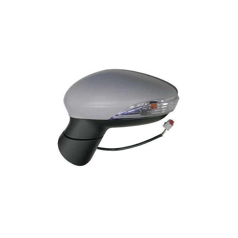 RETROVISORE ELETT. TERM. RIB. C/FAN. E LUCE CORT. DX Ford FIESTA dal 2013 al 2017