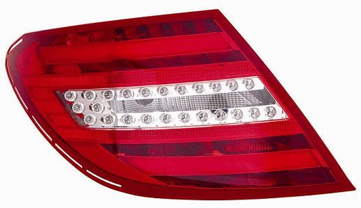 Fanale Posteriore Bianco- Rosso A Led Destro Mercedes Classe C W204 Coupe' Dal 2011