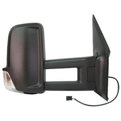 RETROVISORE EL. TERM. BRACCIO LUNGO C/FAN. C/CABL CORTO SX Mercedes SPRINTER dal 2006 al 2013