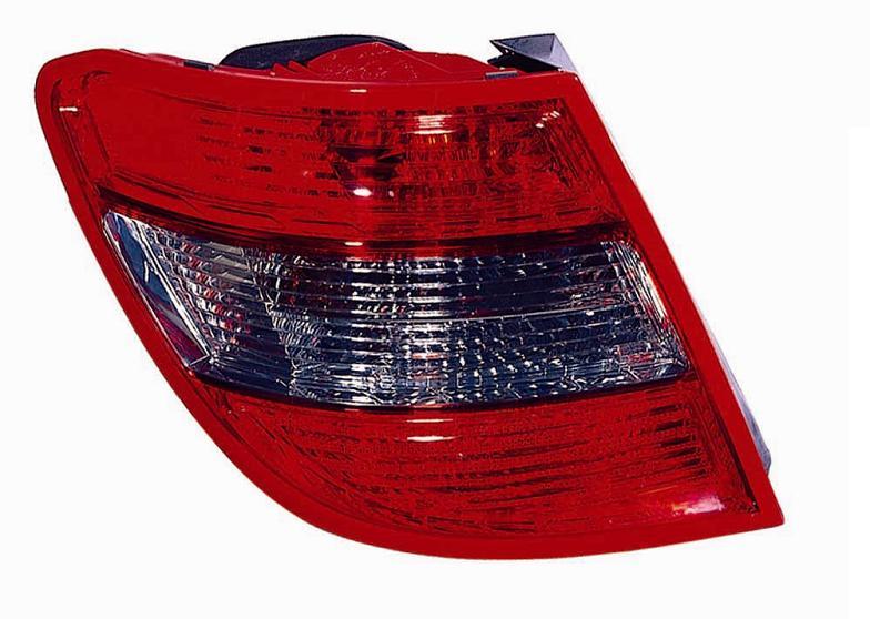 Fanale Posteriore Fume' - Rosso Sinistro Mercedes Classe C W204 Dal 2007 Al 2010