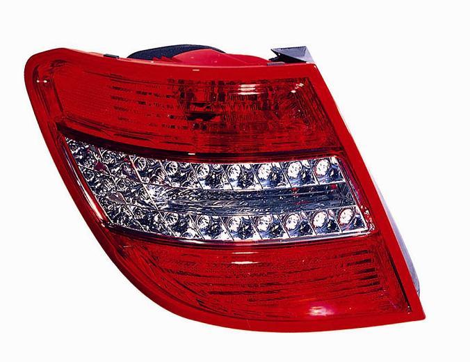 Fanale Posteriore Bianco- Rosso A Led Destro Mercedes Classe C W204 Dal 2007 Al 2010