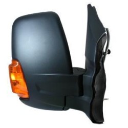 RETROVISORE ELETT. TERM. RIB. BRACCIO CORTO C/FAN. ARANCIO SX Ford TRANSIT dal 2014 al 2019