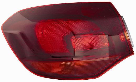 Fanale Posteriore Esterno Rosso Scuro Destro Opel Astra J Dal 2010 Al 2015