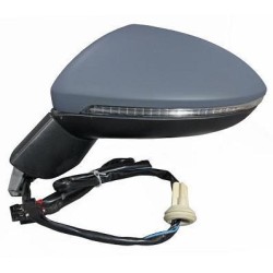 RETROVISORE EL. TERM. RIB. C/ FAN. E LUCE DI CORTESIA SX Volkswagen GOLF SPORTSVAN dal 2014