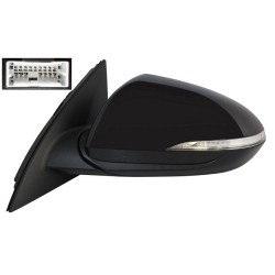 RETROVISORE ELETT. TERMICO RIB. C/FANALINO SX Hyundai I30 dal 2017