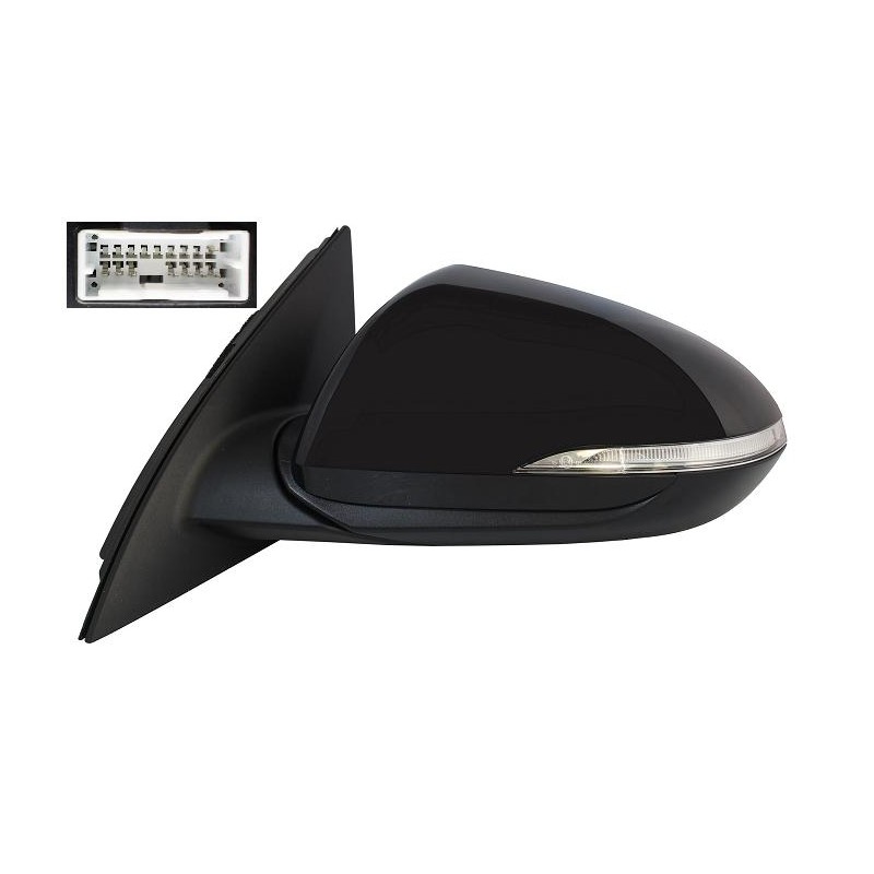 RETROVISORE ELETT. TERMICO RIB. C/FANALINO SX Hyundai I30 dal 2017