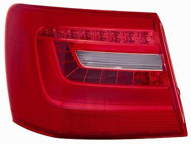 Fanale Posteriore Bianco-rosso A Led Destro Audi A6 Dal 2011 Al 2014