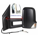 RETROVISORE ELETT. TERMICO C/FAN. BRACCIO LUNGO DX Mercedes SPRINTER dal 2018