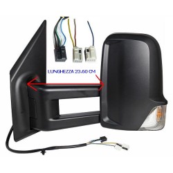 RETROVISORE ELETT. TERMICO C/FAN. BRACCIO LUNGO SX Mercedes SPRINTER dal 2018
