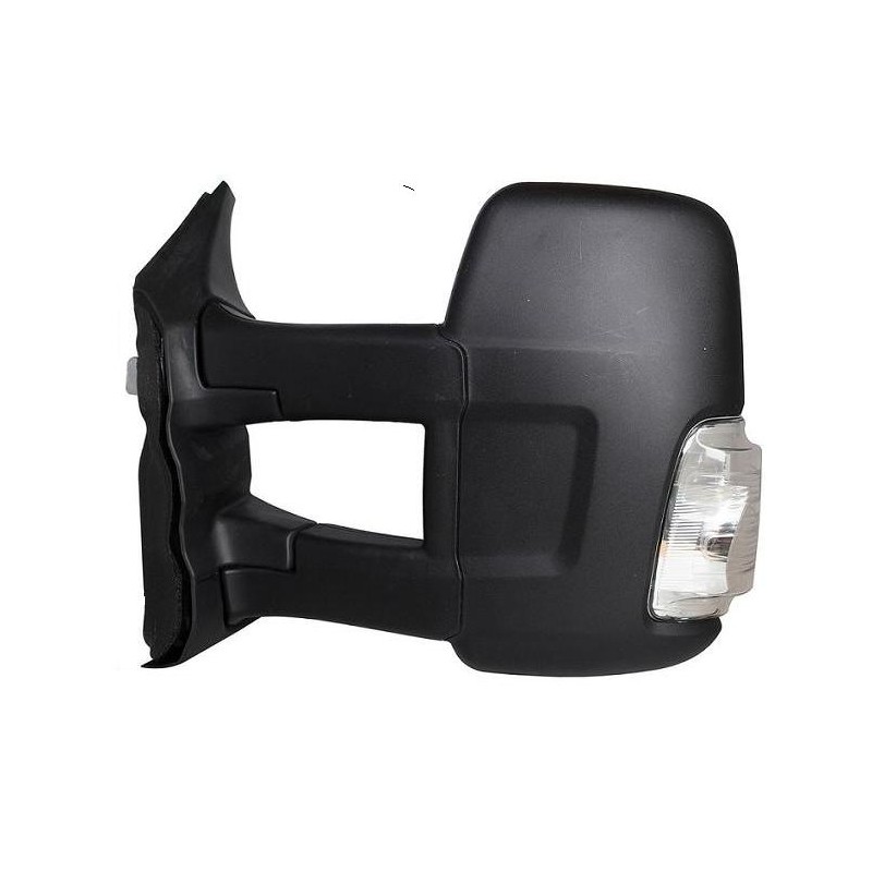 RETROVISORE MANUALE BRACCIO LUNGO C/FAN. BIANCO 5W SX Ford TRANSIT dal 2014 al 2019
