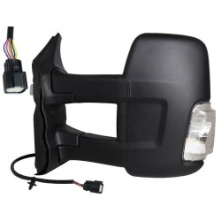 RETROVISORE ELETT. TERM. BRACCIO LUNGO C/FAN. BIANCO 5W SX Ford TRANSIT dal 2014 al 2019