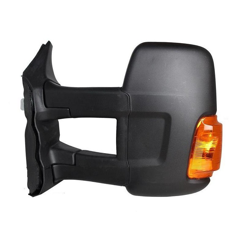 RETROVISORE MANUALE BRACCIO LUNGO C/FAN. ARANCIO 16W SX Ford TRANSIT dal 2014 al 2019
