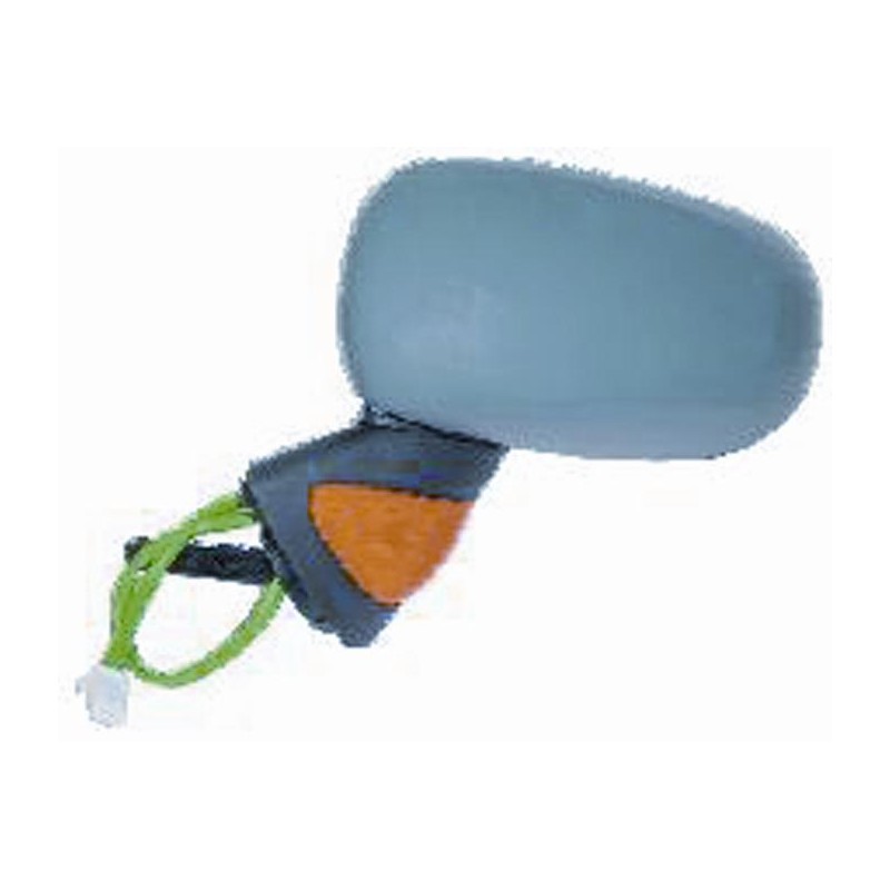 RETROVISORE ELETTRICO TERMICO CON FANALINO ARANCIO SX Renault MODUS dal 2004 al 2008