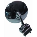 RETROVISORE TONDO CROMATO A MORSETTO Fiat 126 / 126 BIS dal 1972 al 1982