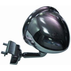 RETROVISORE A CALICE CROMATO A MORSETTO Fiat 126 / 126 BIS dal 1972 al 1982