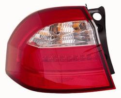 Fanale Posteriore Bianco-rosso A Led Destro Kia Rio Dal 2011 Al 2015