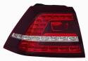 Fanale Posteriore Bianco-rosso A Led Sinistro Volkswagen Golf Vii Dal 2012 Al 2016