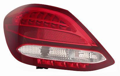 Fanale Posteriore Bianco - Rosso Py21w/w16w/led Sinistro Mercedes Classe C W205 Dal 2014 Al 2018