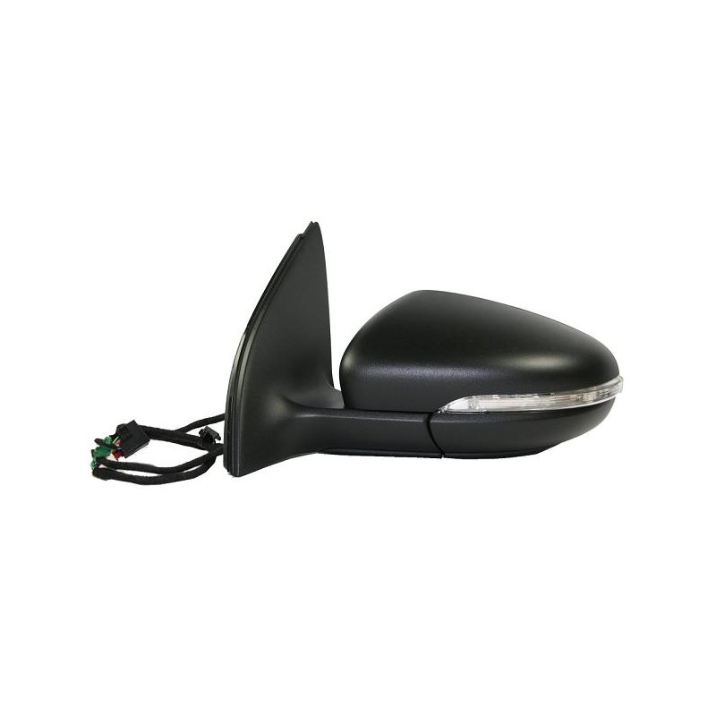 RETROVISORE EL. TERM. RIB. C/FAN E LUCE DI CORT. DX Volkswagen GOLF VI dal 2008 al 2012