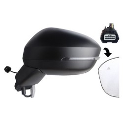 RETROVISORE ELETT. TERM. RIB. C/FANALINO A LED SX Nissan JUKE dal 2019