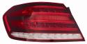 Fanale Posteriore Esterno A Led Bianco-rosso Fondo Scuro Sinistro Mercedes Classe E W212 Dal 2013 Al 2015