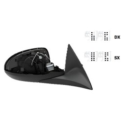 RETROVISORE EL. TERM. RIB. C/FAN. C/MEM. E LUCE DI CORTESIA SX Mercedes CLASSE C W206 dal 2021