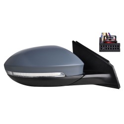 RETROVISORE ELETT. TERM. RIB. C/FAN. E LUCE CORTESIA DX Volkswagen TAIGO dal 2021