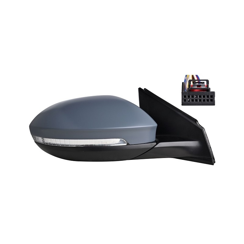 RETROVISORE ELETT. TERM. RIB. C/FAN. E LUCE CORTESIA DX Volkswagen TAIGO dal 2021