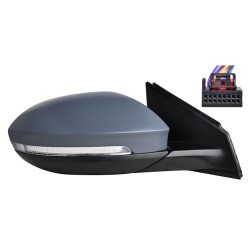 RETROVISORE ELETT. TERM. RIB. C/FAN. E LUCE CORTESIA DX Volkswagen TAIGO dal 2021