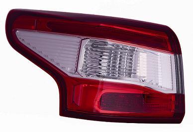 Fanale Posteriore Esterno Bianco - Rosso A Led Sinistro Nissan Qashqai Dal 2013 Al 2017