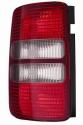 Fanale Posteriore Bianco - Rosso Fondo Scuro Sinistro Volkswagen Caddy Dal 2010 Al 2015
