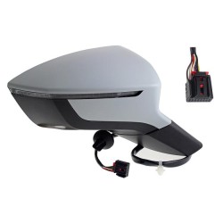 RETROVISORE ELETT. TERM. RIB. C/ FAN. E LUCE DI CORTESIA DX Cupra ATECA dal 2018