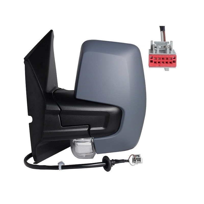 RETROVISORE ELETT. TERM. RIB. C/FAN. WY5W INTEGRATO DX Ford TRANSIT CUSTOM - TOURNEO CUSTOM dal 2018 al 2023