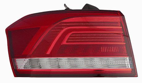 Fanale Posteriore Bianco-rosso A Led Sinistro Volkswagen Passat Dal 2014 Al 2019