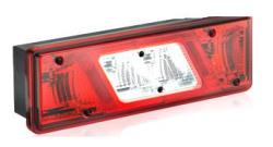 Fanale Posteriore Bianco - Rosso Destro Ford Transit Dal 2014 Al 2019